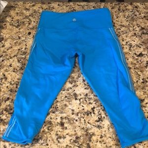 Blue lululemon leggings